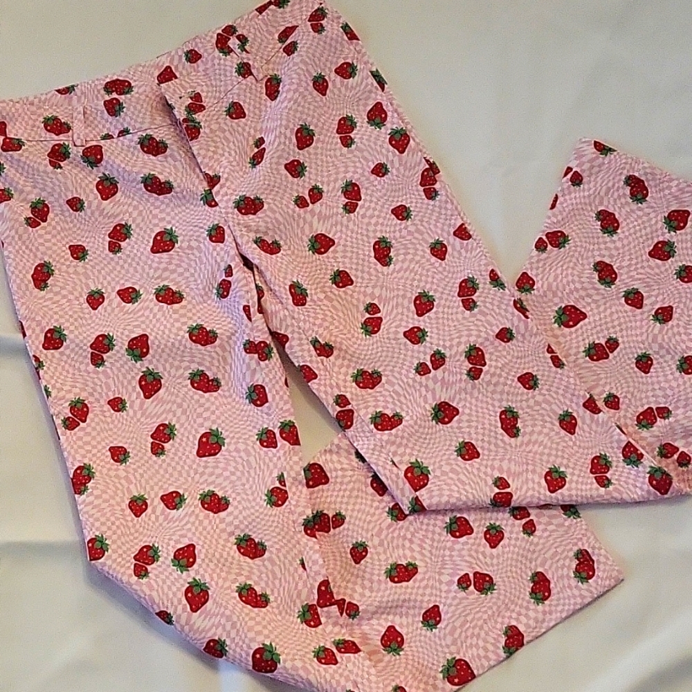 Pink Strawberry Pants